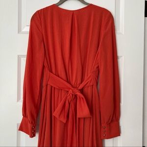 Maternity Chiffon Maxi cross front empire waist